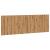 Tăblie pat de perete lemn artizanal 240x1,5x80 cm lemn compozit GartenMobel Dekor