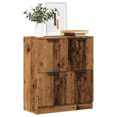 Dulap, lemn învechit, 60x30x70 cm, lemn prelucrat GartenMobel Dekor