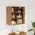 Dulap de perete, stejar artizanal,80x33x80 cm, lemn prelucrat GartenMobel Dekor