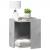 Cutie litieră pisici gri beton 42x42x51 cm lemn prelucrat GartenMobel Dekor