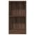Bibliotecă, stejar maro, 40x24x76 cm, lemn prelucrat GartenMobel Dekor