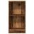 Bibliotecă, lemn vechi, 40x24x76 cm, lemn prelucrat GartenMobel Dekor