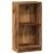 Bibliotecă, lemn vechi, 40x24x76 cm, lemn prelucrat GartenMobel Dekor