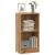 Bibliotecă, stejar artizanal, 40x24x76 cm, lemn prelucrat GartenMobel Dekor