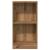 Bibliotecă, stejar artizanal, 40x24x76 cm, lemn prelucrat GartenMobel Dekor