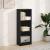 Bibliotecă, negru, 40x24x109 cm, lemn prelucrat GartenMobel Dekor