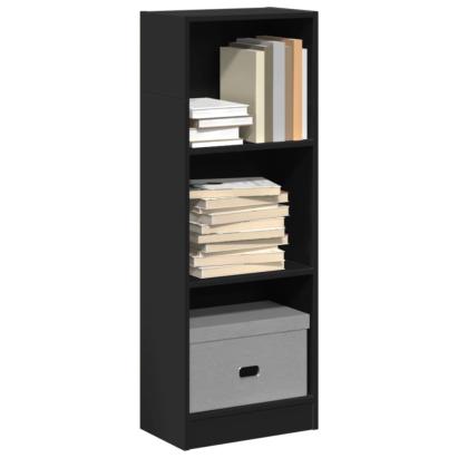 Bibliotecă, negru, 40x24x109 cm, lemn prelucrat GartenMobel Dekor
