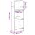 Bibliotecă, stejar sonoma, 40x24x109 cm, lemn prelucrat GartenMobel Dekor