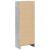 Bibliotecă, gri beton, 40x24x109 cm, lemn prelucrat GartenMobel Dekor