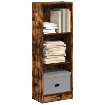 Bibliotecă, stejar fumuriu, 40x24x109 cm, lemn prelucrat GartenMobel Dekor