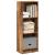 Bibliotecă, lemn vechi, 40x24x109 cm, lemn prelucrat GartenMobel Dekor