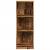 Bibliotecă, lemn vechi, 40x24x109 cm, lemn prelucrat GartenMobel Dekor