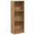 Bibliotecă, stejar artizanal, 40x24x109 cm, lemn prelucrat GartenMobel Dekor