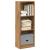 Bibliotecă, stejar artizanal, 40x24x109 cm, lemn prelucrat GartenMobel Dekor
