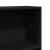 Bibliotecă, negru, 40x24x176 cm, lemn prelucrat GartenMobel Dekor
