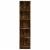 Bibliotecă, stejar fumuriu, 40x24x176 cm, lemn prelucrat GartenMobel Dekor