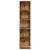 Bibliotecă, lemn vechi, 40x24x176 cm, lemn prelucrat GartenMobel Dekor