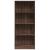 Bibliotecă, stejar maro, 60x24x143 cm, lemn prelucrat GartenMobel Dekor