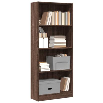 Bibliotecă, stejar maro, 60x24x143 cm, lemn prelucrat GartenMobel Dekor