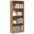 Bibliotecă, stejar artizanal, 60x24x143 cm, lemn prelucrat GartenMobel Dekor