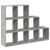 Bibliotecă/separator cameră gri beton 137,5x29x103,5 cm lemn GartenMobel Dekor