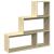 Bibliotecă/separator 3 niveluri stejar sonoma 123x29x123cm lemn GartenMobel Dekor