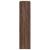 Bibliotecă/separator 3 niveluri stejar maro 123x29x123 cm lemn GartenMobel Dekor