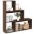 Bibliotecă/separator 3 niveluri stejar maro 123x29x123 cm lemn GartenMobel Dekor