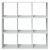 Bibliotecă/separator cameră alb 102x29x103,5 cm lemn prelucrat GartenMobel Dekor