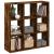 Bibliotecă/separator cameră stejar fumuriu 102x29x103,5 cm lemn GartenMobel Dekor