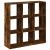 Bibliotecă/separator cameră stejar fumuriu 102x29x103,5 cm lemn GartenMobel Dekor