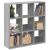Bibliotecă/separator cameră gri sonoma 102x29x103,5 cm lemn GartenMobel Dekor