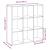 Bibliotecă/separator cameră gri sonoma 102x29x103,5 cm lemn GartenMobel Dekor
