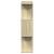 Bibliotecă/separator 3 niveluri stejar sonoma 70x24x97 cm lemn GartenMobel Dekor