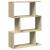 Bibliotecă/separator 3 niveluri stejar sonoma 70x24x97 cm lemn GartenMobel Dekor