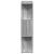 Bibliotecă/separator 3 niveluri sonoma gri 70x24x97 cm lemn GartenMobel Dekor