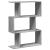 Bibliotecă/separator 3 niveluri sonoma gri 70x24x97 cm lemn GartenMobel Dekor
