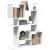 Bibliotecă/separator cameră alb 92x29x112 cm lemn prelucrat GartenMobel Dekor