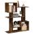 Bibliotecă/separator cameră stejar fumuriu 92x29x112 cm lemn GartenMobel Dekor