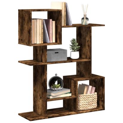 Bibliotecă/separator cameră stejar fumuriu 92x29x112 cm lemn GartenMobel Dekor