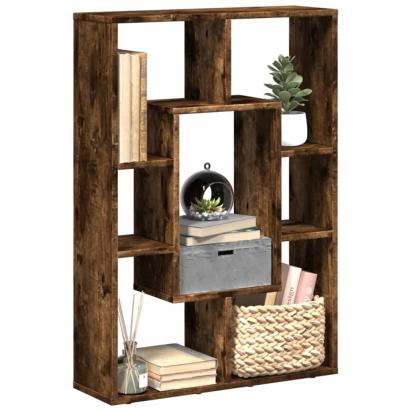 Bibliotecă, stejar fumuriu, 63x20x90 cm, lemn prelucrat GartenMobel Dekor