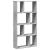Bibliotecă, gri beton, 60x20x120 cm, lemn prelucrat GartenMobel Dekor