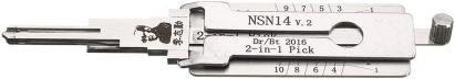 DECODOR LISHI 2IN1 NSN14 NISSAN AutoProtect KeyCars