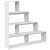 Bibliotecă/separator 4 niveluri, alb, 143,5x29x143,5 cm lemn GartenMobel Dekor