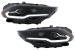 Faruri LED Ford Mustang (2018-2023) Reflector Chihlimbar Performance AutoTuning