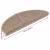 Covorașe scări autoadezive 15buc nisipiu 65x21x4cm aspect sisal GartenMobel Dekor