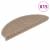 Covorașe scări autoadezive 15buc nisipiu 65x21x4cm aspect sisal GartenMobel Dekor