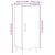 Dulap, lemn vechi, 34,5x34x90 cm, lemn prelucrat GartenMobel Dekor