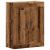 Dulap montat pe perete lemn vechi 69,5x34x90 cm lemn prelucrat GartenMobel Dekor