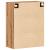 Dulap pe perete stejar artizanal, 69,5x34x90 cm, lemn prelucrat GartenMobel Dekor